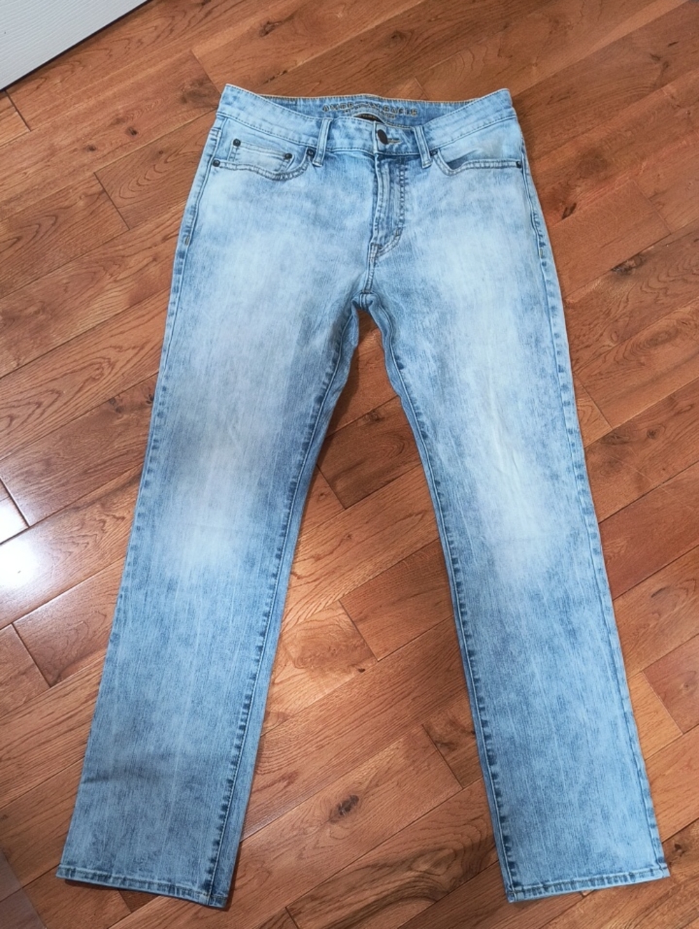 American Eagle Outfitters Light Wash Straight Jeans